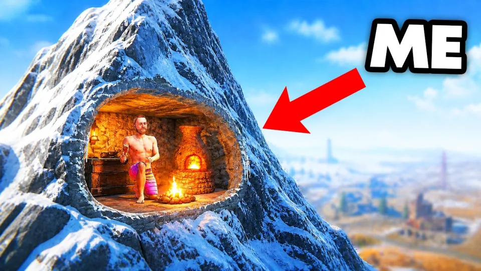 Rust, how a secret mountain base survived a whole wipe